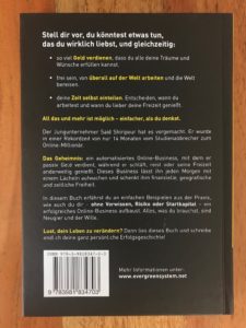 Wie-Online-Geldverdienen.de, Buchempfehlungen, Said Shiripour, Das perfekte Online Business, Cover