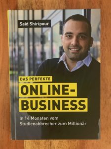 Wie-Online-Geldverdienen.de, Buchempfehlungen, Said Shiripour, Das perfekte Online Business, Cover
