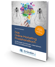Wie-Online-Geldverdienen.de, Buchempfehlungen, Thomas Klußmann , Das Online Marketing Praxishandbuch Cover