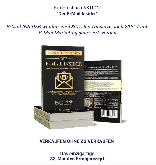 Wie-Online-Geldverdienen.de, Wie du mehr Geld mit Digistore24 verdienen kannst, E-Mail Marketing Sales Page