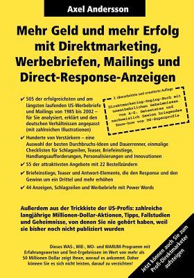 Mehr Geld und mehr Erfolg mit Direktmarketing - Werbebriefen - E-Mails und mehr von Axel Andersson - Top 5 E-Mail Marketing Bücher 2021