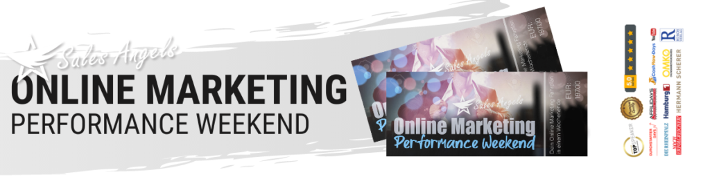 Das Online Marketing Performance Weekend 2020 Ticket