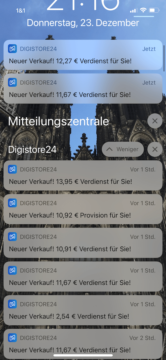 Digistore24 Provisionen mit der Evergreen Affiliate Tipps Strategie 7 Digistore 24 Einnahmen mit der Evergreen Affiliate Tipps Strategie Bild 7