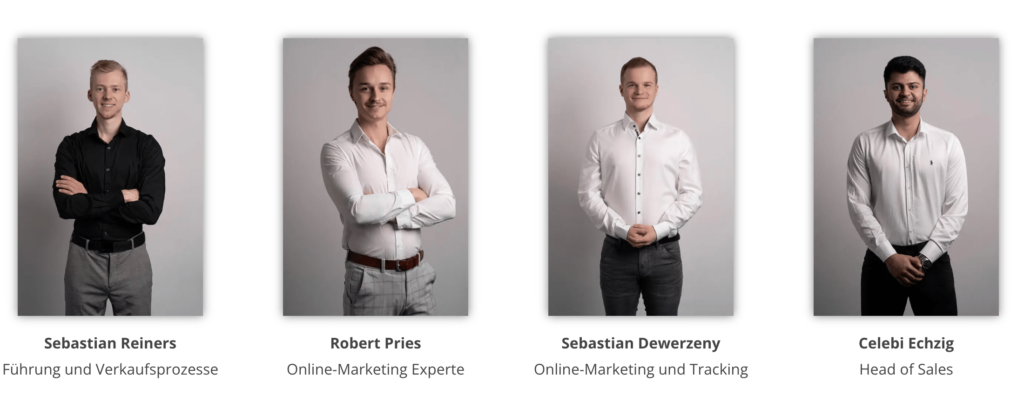 Das Team der Finest Audience GmbH von Dawid Przybylski